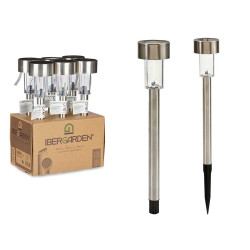 BALISE SOLAIRE PLASTIQUE ROND ACIER