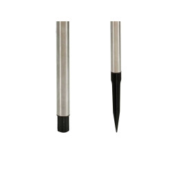BALISE SOLAIRE PLASTIQUE ROND ACIER