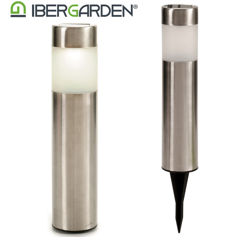 BALISE SOLAIRE ACIER HAUT