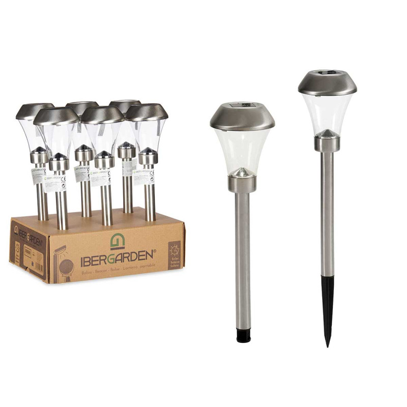 SOLAR STAINLESS LIGHT CONICAL