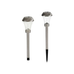 SOLAR STAINLESS LIGHT CONICAL