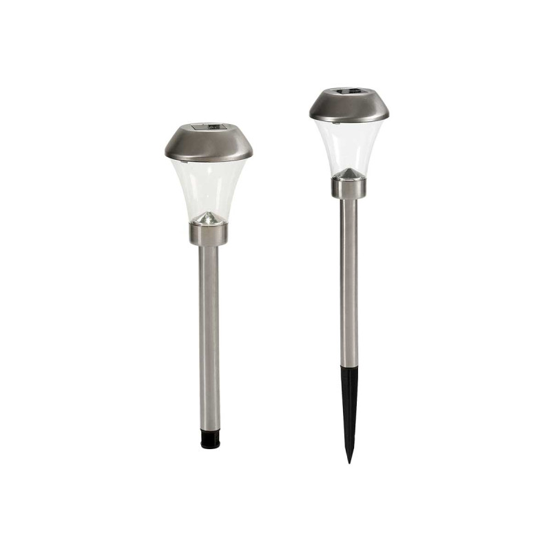 SOLAR STAINLESS LIGHT CONICAL