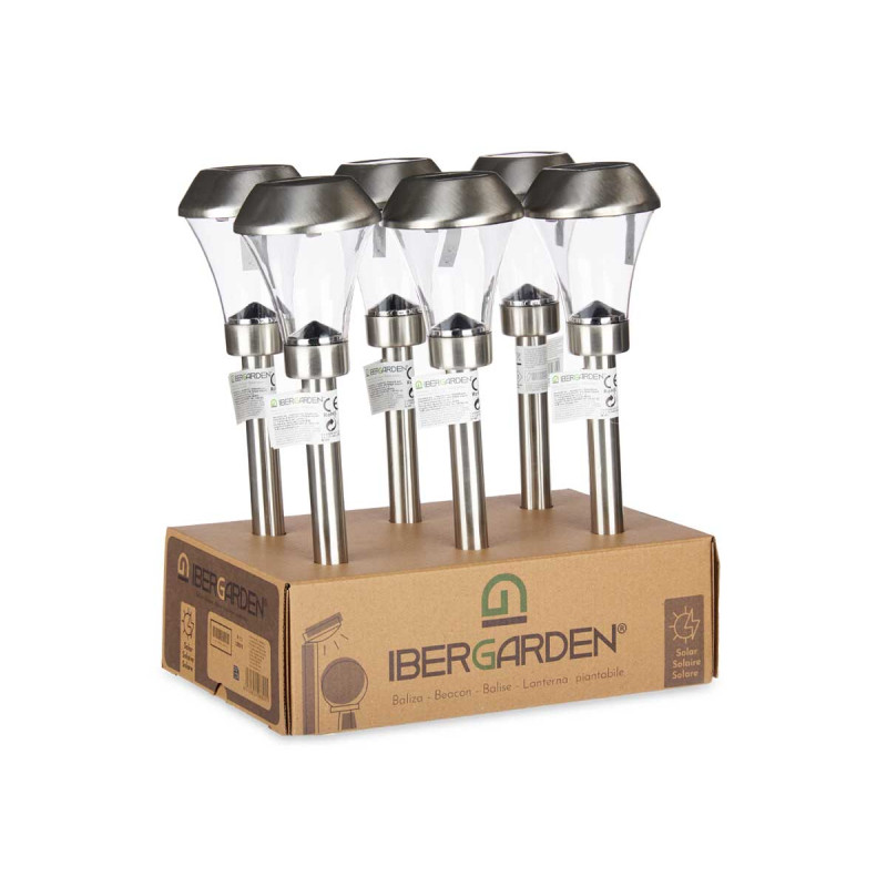 SOLAR STAINLESS LIGHT CONICAL