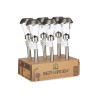 SOLAR STAINLESS LIGHT CONICAL