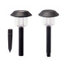 PLASTIC SOLAR LIGHT BLACK HIGH