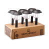 PLASTIC SOLAR LIGHT BLACK HIGH