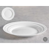 ASSIETTE PLATE ONDES OPAL 27CM