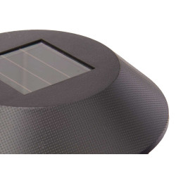 PLASTIC SOLAR LIGHT BLACK HIGH