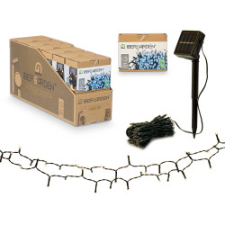 100 LED SOLAR WHITE COLORED STRING LIGHT