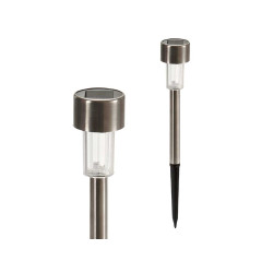PLASTIC SOLAR LIGHT STAINLESS STEEL