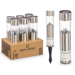 BALISE SOLAIRE MULTICOUL PLASTIQUE ACIER