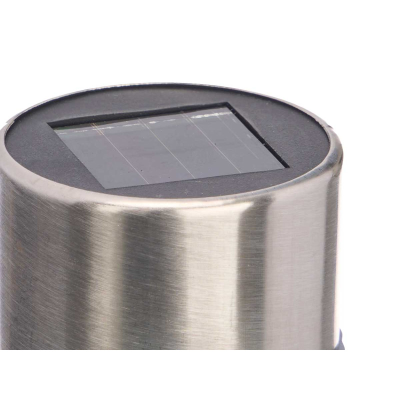 LANTERNA SOLARE MULTICO PLASTICA ACCIAIO
