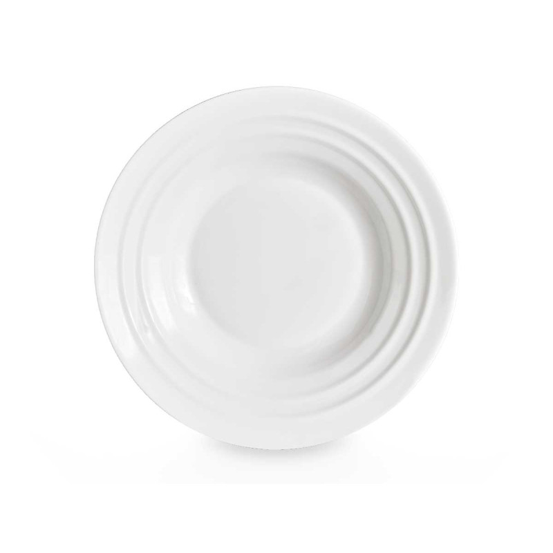 PLATO HONDO ONDAS OPAL 22CM