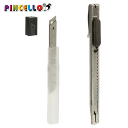 CONJ 4 X-ACTOS METAL E PRETO COM RECARGA