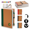 NOTEBOOK CARTON COVER RECYC PEN 18X14 M4