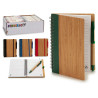 LIBRETA BAMBU GOMA LISA Y BOLI 16X12CM S