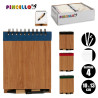 NOTEBOOK BAMBOO COVER PLAIN PEN 10X13 M4