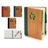 LIBRETA BAMBU RECICL Y BOLI 18X14CM S4