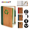 TACCUINO BAMBU RICICL E PENNA BLU AS4 GR