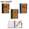 TACCUINO BAMBU RICICL E PENNA BLU AS4 ME