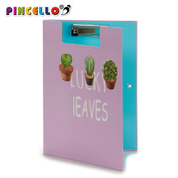 CAPA COM MOLA E ELASTICO A4 CACTO SORT 4