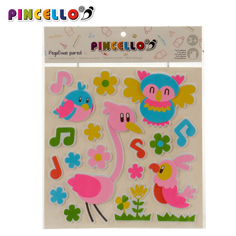 PEGATINAS PARED 38X32CM VARIADAS SURT 6