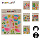 PEGATINAS PARED 38X32CM VARIADAS SURT 6
