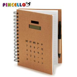 TACCUINO CALCOLATRICE CARTONE CON PENNA
