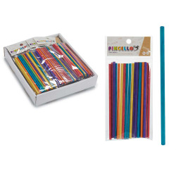 SET 20 PALOS MADERA REDOND MANUALID COL