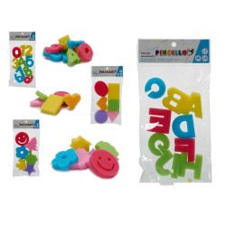 CONJ ESPONJAS MANUALIDADES SORT 4