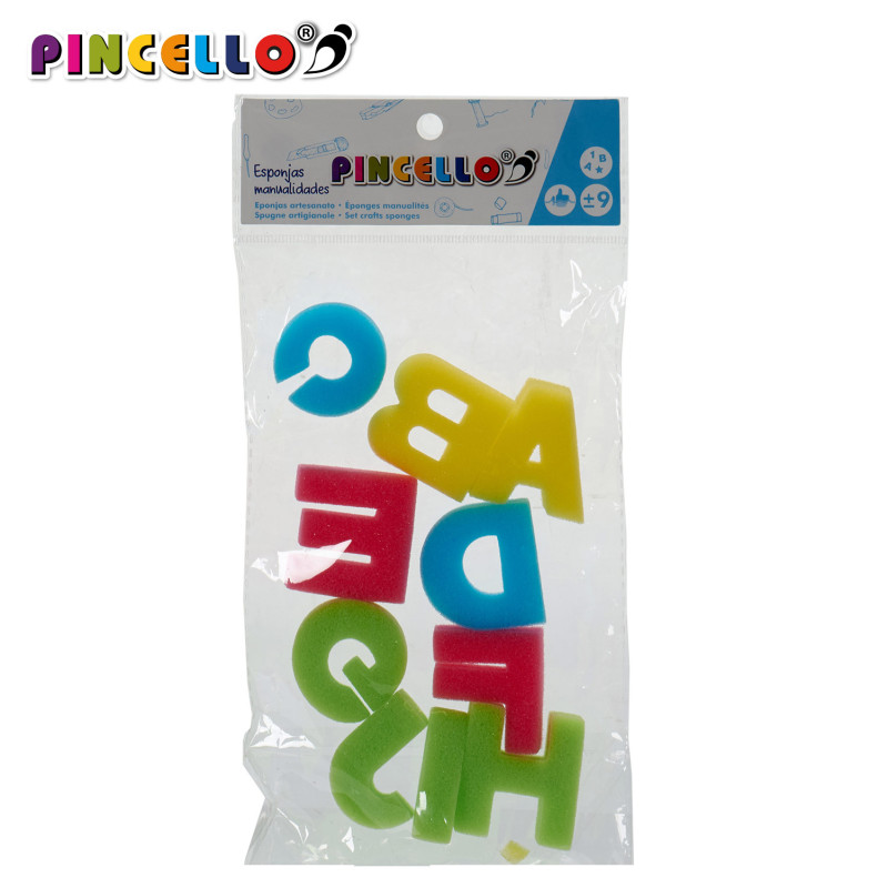 JUEGO ESPONJAS MANUALIDADES SURT 4