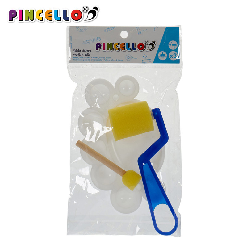 SET MATTARELLO SPUGNA TAMPONE E PALETTA