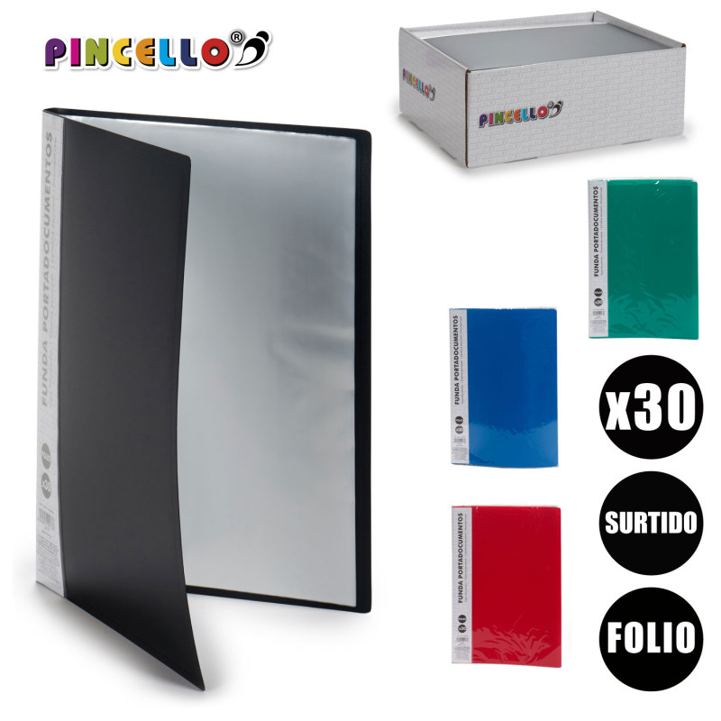 PORTADOCUMENTOS 30 HOJAS FOLIO S4 COL
