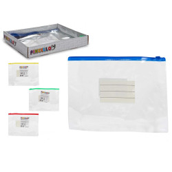 ENVELOPE AUTOFERMETURE A5 SET 4 COUL