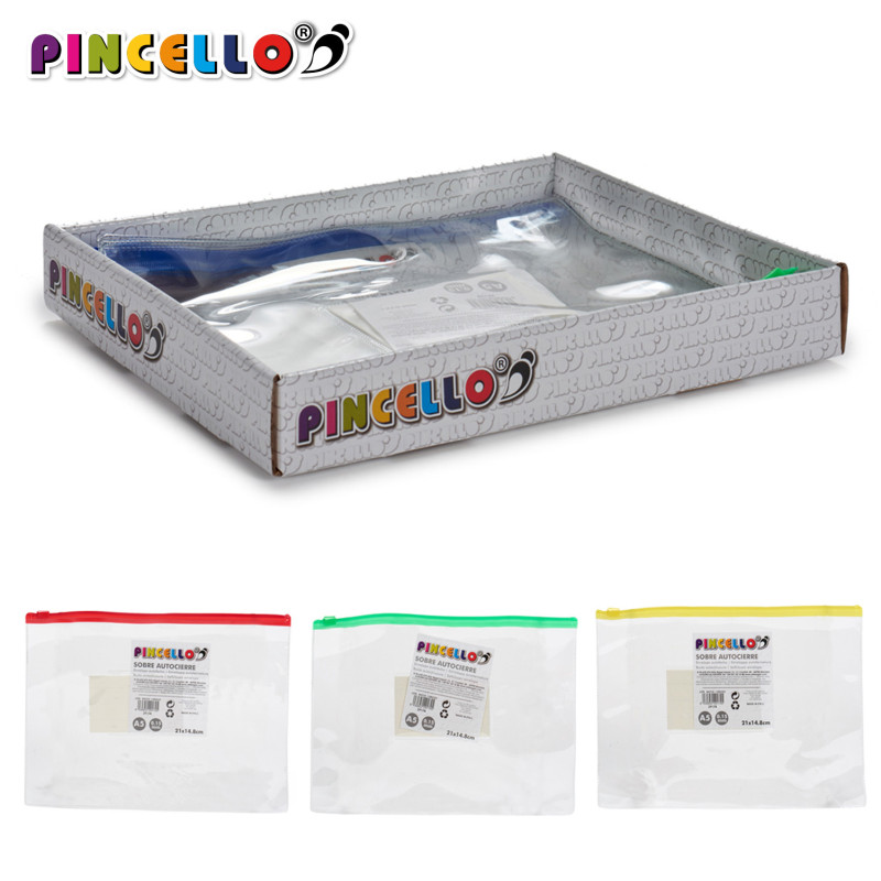 ENVELOPE AUTOFECHO A5 SORT 4 COR