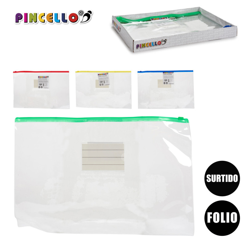 BUSTA AUTOCHIUSURA FOLIO ASS 4 COL