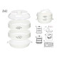 MICROWAVE DOUBLE STEAMER 2.4L