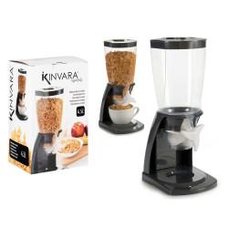 CEREAL DISPENSER PLASTIC GREY 4,5L