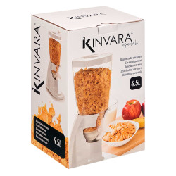 DISTRIBUTORE CEREALI PLASTICA BIANCO 4,5L