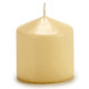 CREAM WAD CANDLE 8CM