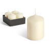BOUGIE BLOC CREME 10CM
