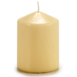 BOUGIE BLOC CREME 10CM