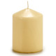 CREAM WAD CANDLE 10CM