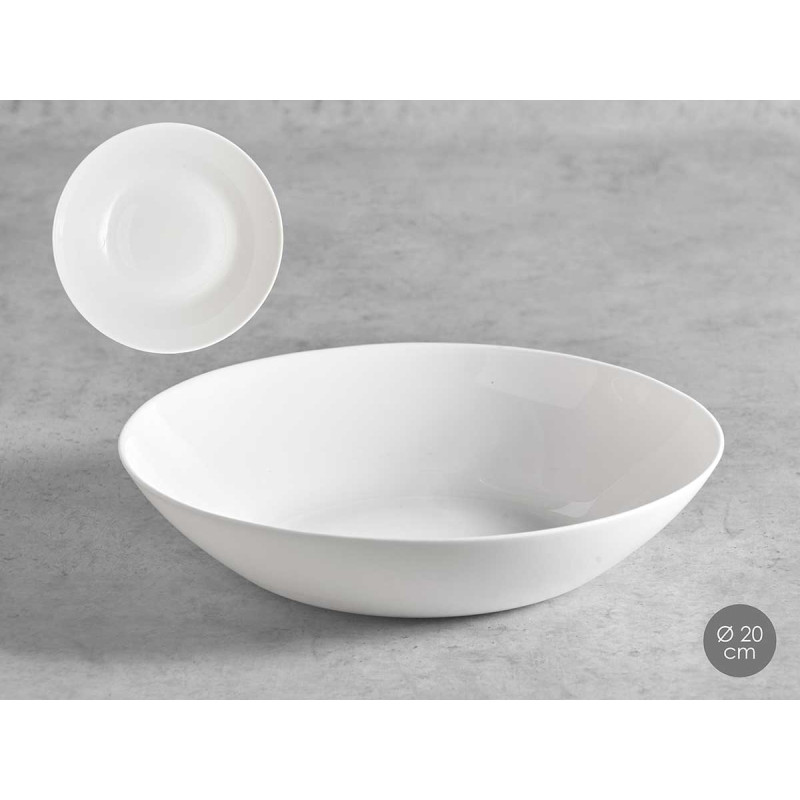 SOUP PLATE OPAL SMOOTH 20CM