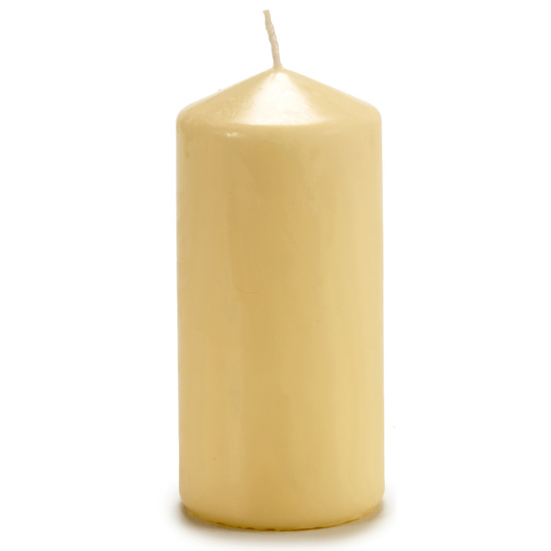 CREAM WAD CANDLE 15,5CM