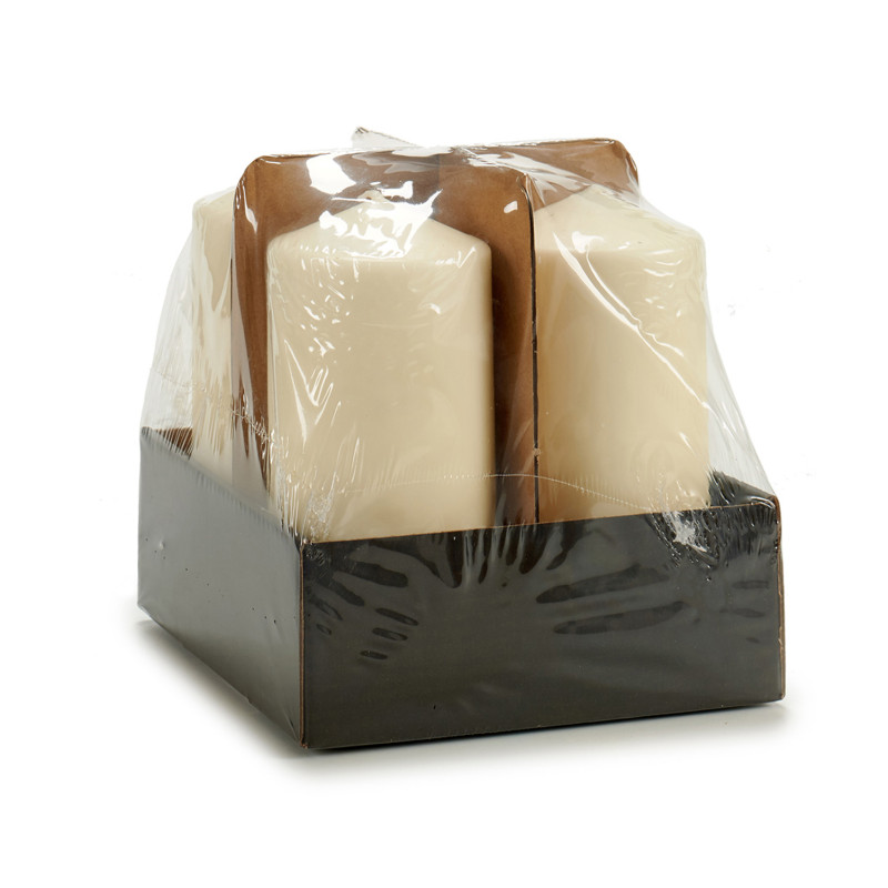 CREAM WAD CANDLE 15,5CM