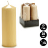 CREAM WAD CANDLE 20CM