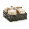 BOUGIE BLOC CREME LARGE 10CM