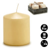 BOUGIE BLOC CREME LARGE 10CM