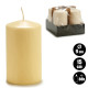 WIDE WAD CREAM CANDLE 15CM